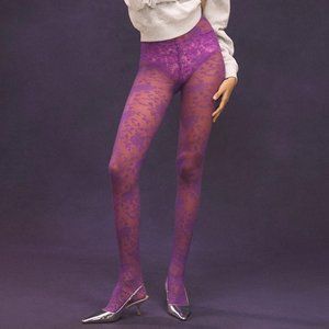 Tulle rosette tights